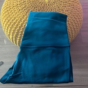 Blue lululemon align leggings